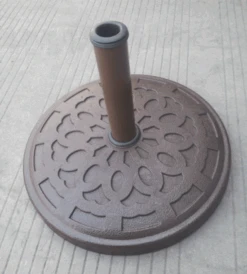 Pagoda 14kg Resin Chocolate Parasol Base