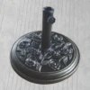 9kg Resin Bronze Rose Parasol Base