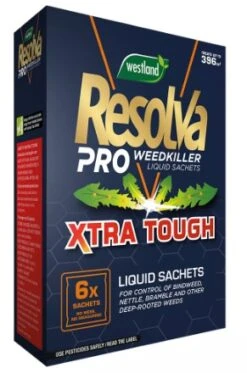 Westland Resolva Pro Weedkiller Liquid Sachets Xtra Tough