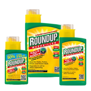 Roundup Liquid Concentrate Weedkiller 3 Roundup Liquid Concentrate Weedkiller