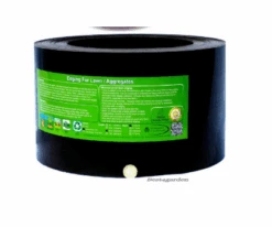 Front Page 19 2mm Thick Heavy Duty Lawn Edging Black - 5" Deep