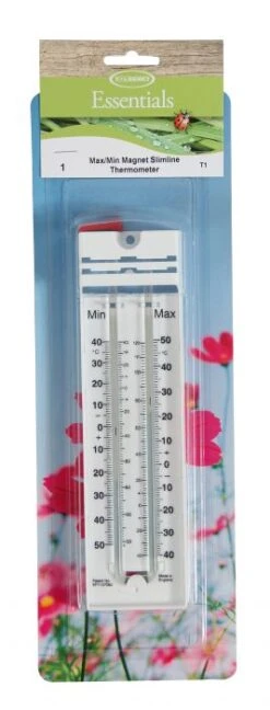 Max/Min Magnet Slimline Thermometer